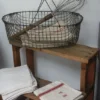 Scout Vintage French Galvanised Wire Fruit Vegetable Egg Basket