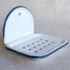 Scout Homewares Classic Crescent Top Enamel Soap Dish