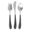 Scout House Alice 3 Piece Kids Cutlery Set - BLACK 2 Scout House Alice 3 Piece Kids Cutlery Set - BLACK