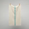 Homewares French 100% Linen 'Doudou' Tea Towel In Natural With Aqua Stripe By Charvet Editions 2 Homewares French 100% Linen 'Doudou' Tea Towel In Natural With Aqua Stripe By Charvet Editions