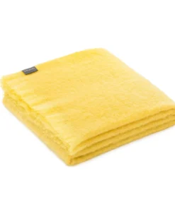 Mohair Maize St Albans Throw