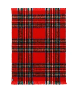 Gifts Mohair Royal Stewart St Albans Throw