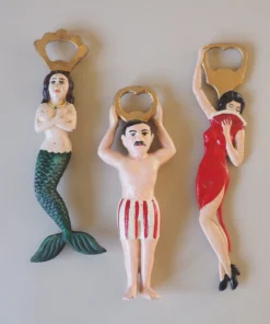 Scout House Gifts Mermaid Bottle Opener Cast Iron