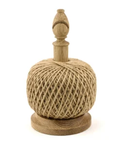 Scout Oak String Stand With Cutter - Large. Natural Jute Twine. Creamore Mill.