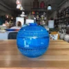 Bitossi Italy Large Ceramic Sphere Vase 1 Bitossi Italy Large Ceramic Sphere Vase