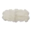 Scout House Mongolian Sheepskin Floor Rug - White 2 Scout House Mongolian Sheepskin Floor Rug - White
