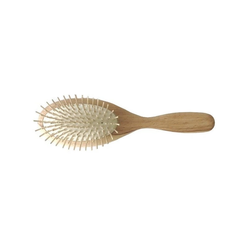 Scout House Brushware Oval Hair Brush With Wooden Pins 3 Scout House Brushware Oval Hair Brush With Wooden Pins